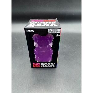 Schylling NeeDoh Gummy Bear Groovy Grape Purple Squishy Stress Toy Fidget Toy